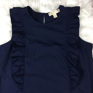 Women’s Michael Kors Navy Blue Blouse